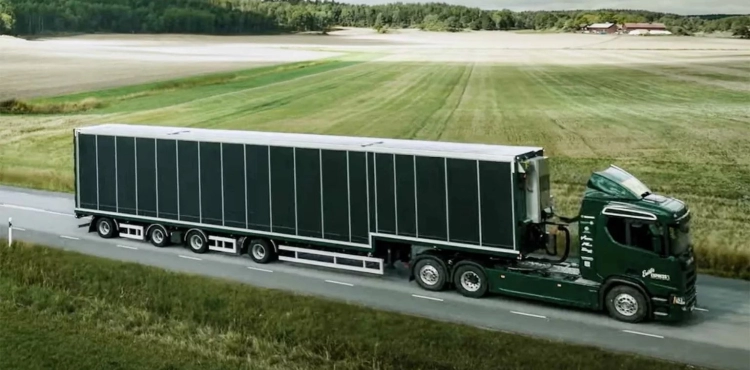 Solar hotsell tractor trailers