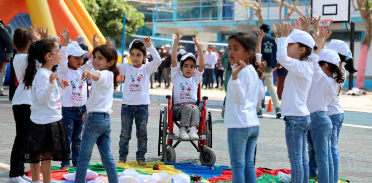Gazan Children Participate in UNRWA Summer Camps