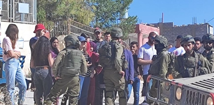 Injuries as a result of an attack by settlers on citizens in Masafer Yatta