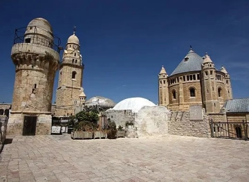 Two settlers storm the Orthodox Church on Mount Zion in Jerusalem