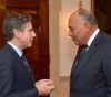 Blinken discusses with Shukri the situation in the Palestinian territories