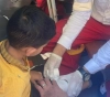 A child was injured as a result of being run over by a settler in Hebron