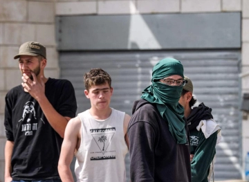 A child injured after being run over by a settler east of Bethlehem