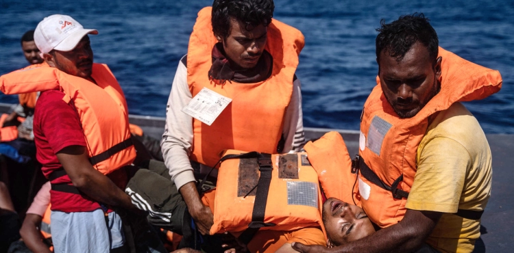 More than 30 are missing after two migrant boats sank off Italy