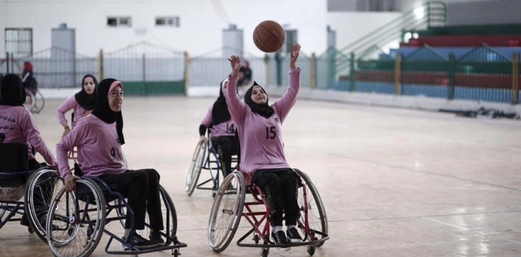 Wheelchair Basketball Grants Girls in Gaza a Passion for Life