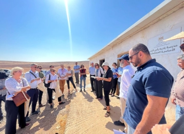 Diplomatic Delegation Visits Burqa Village, Condemns the Demolition of Ein Samiya School, and Deplores the Escalation of Settler Violence