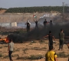 injuries, including a journalist, after the occupation suppressed marches on the Gaza border