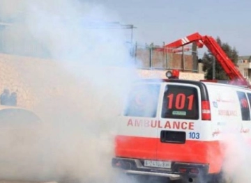 Injuries due to suffocation while confronting a settler attack south of Nablus