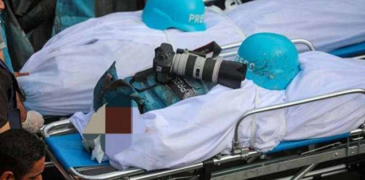 Government media in Gaza: 34 journalists were martyred since the start of Israel’s aggression