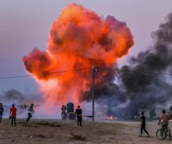 Dozens of citizens, including a journalist, were killed in bombing on Nuseirat and Jabalia camp