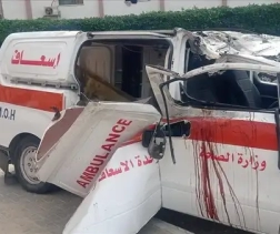 Red Crescent: Israel targets ambulances and abuses a paramedic in Gaza