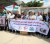 Gaza: Solidarity stand with the prisoners in the occupation prisons in front of â€œErezâ€