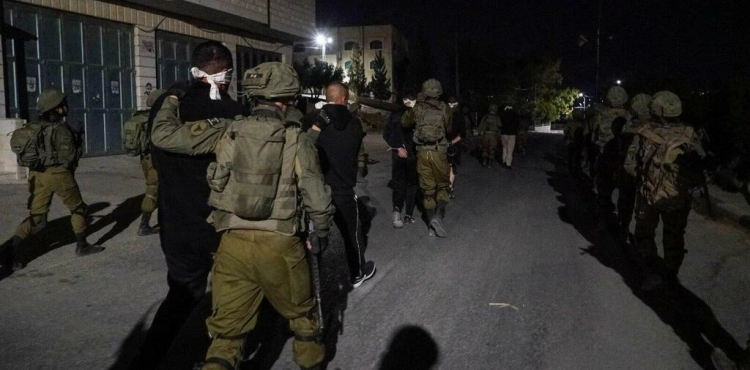 The occupation arrests 6 citizens from the West Bank and Jerusalem