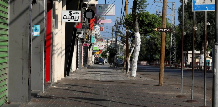 Full curfew spreads throughout Gaza after corona cases recorded inside Gaza