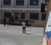 The Israeli army is attacking a Palestinian school and arresting three of its requests.