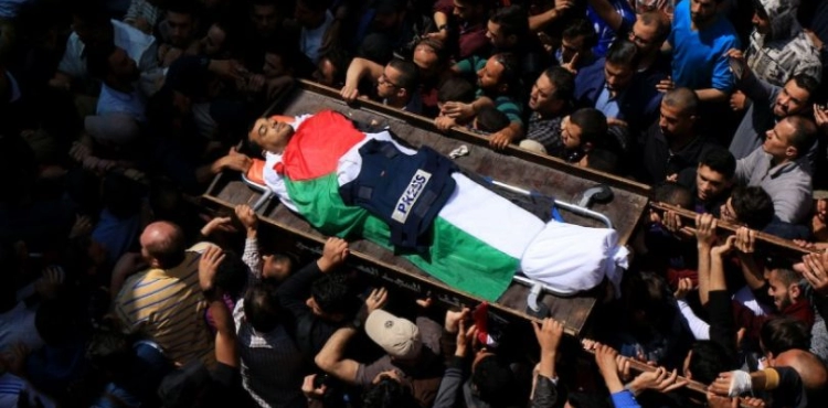 Report: Israel killed two Palestinian journalists and injured 254 during the year