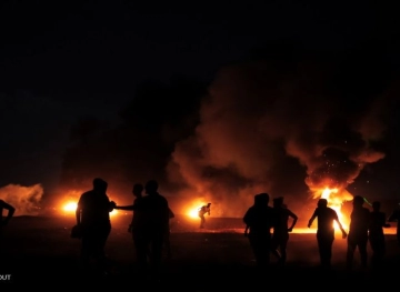 Four Palestinians wounded by Israeli gunfire in the east of the Gaza Strip