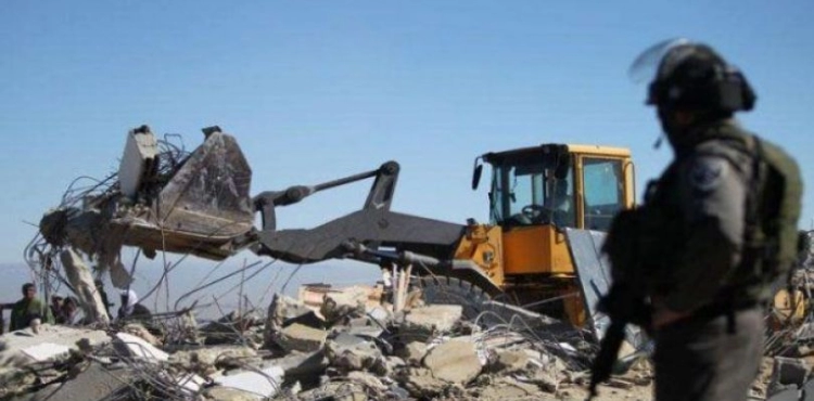 Jerusalem Center: The occupation demolished 19 Palestinian and 15 most dangerous establishments in October
