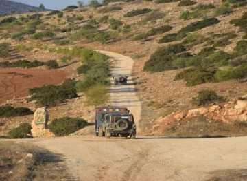 Settlers sweep land for Palestinians in northern Jordan Valley
