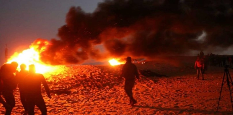 Three Palestinians wounded by Israeli occupation forces in southern Gaza
