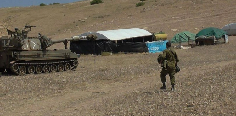 The occupation evicts 15 Palestinian families in the Valley