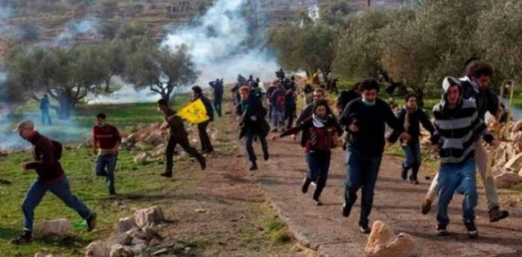 Injuries to the suppression of the occupation of the Nilin and Kafr Qaddum in the West Bank