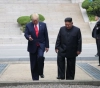 Tramb is the first US president to set foot in North Korea