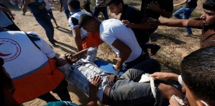 97 Palestinians injured in eastern Gaza Strip, including 4 medics and two journalists