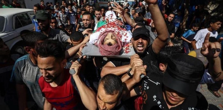 Martyr and 85 wounded by Israeli gunfire last week