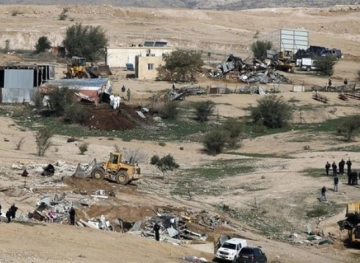 Negev .. Occupation demolish village Araqib for the 163rd time