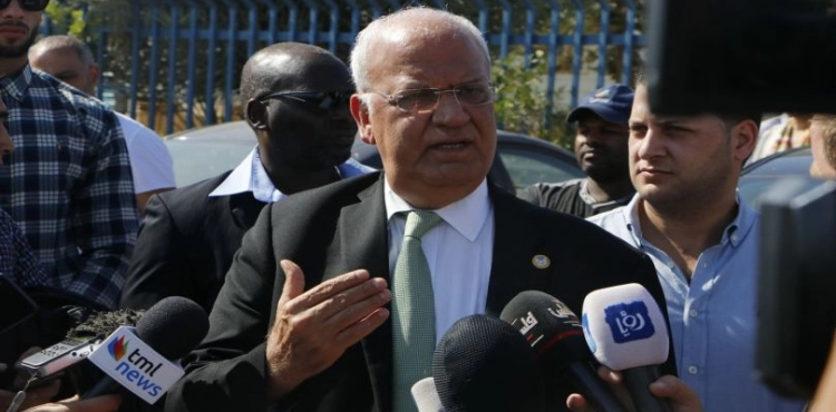 Erekat: Israel looted 90% of the Palestinian valley area