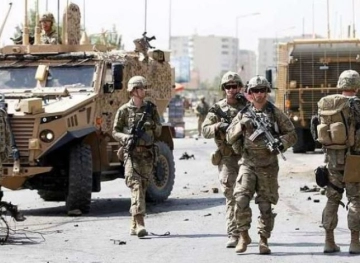 The first since the peace agreement .. American air strikes against the &quot;Taliban&quot;
