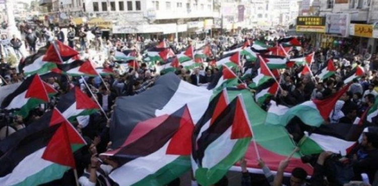 The Israeli occupation suppresses Palestinian marches in memory of the &quot;setback&quot;