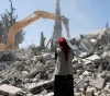The occupation demolishes a wedding hall in the city of Al-Tira, in the occupied city