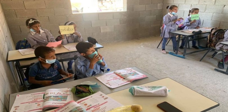 The Palestinian Authority calls for an international intervention to prevent the occupation from demolishing a school