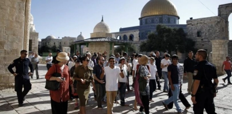 Settlers storm the &quot;Al-Aqsa&quot; squares