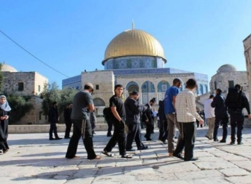 Settlers storm the &quot;Al-Aqsa&quot; squares