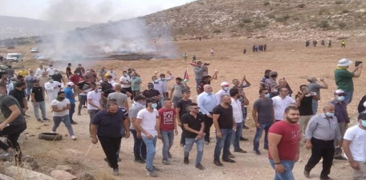 A martyr shot by the occupation, east of Nablus