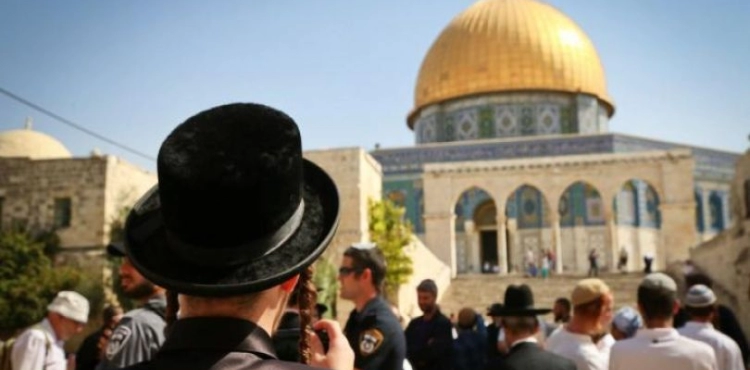 53 Jewish settlers storm the courtyards of Al-Aqsa Mosque