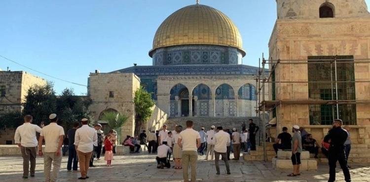 Dozens of settlers storm &quot;Al-Aqsa&quot;, guarded by the occupation police