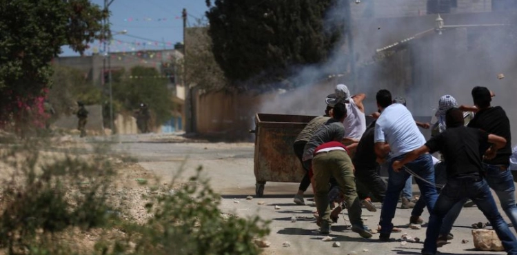 Injuries due to the occupationâ€™s suppression of an anti-settlement event in Beit Dajan