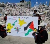 Gaza children stand in solidarity with their martyred peers