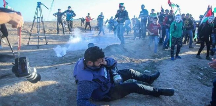 Journalist Attia Darwish completely loses his left eye
