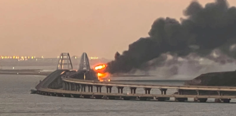 Putin accuses Kyiv of &quot;terrorism&quot; after the explosion on the Crimean bridge