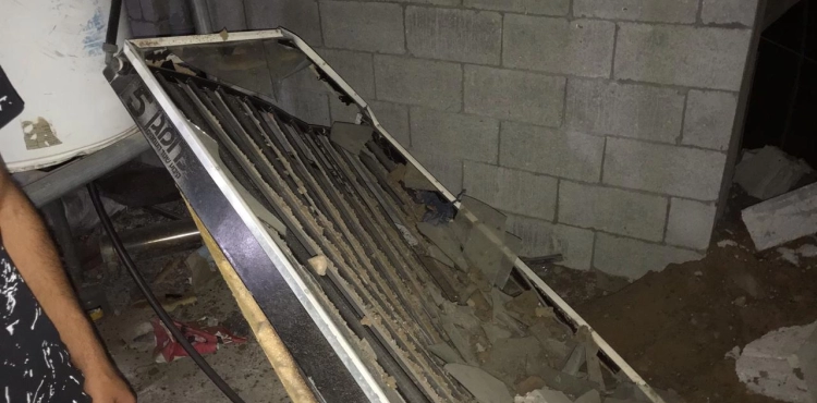 3 casualties and damages in Israeli raids on Gaza