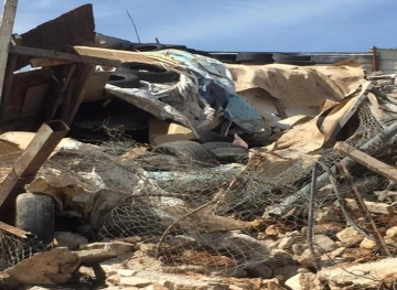 The occupation demolishes 3 agricultural rooms in Bethlehem and Hebron