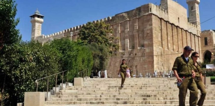 Partial collapse of a building adjacent to the Ibrahimi Mosque