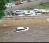 A mother and her three children were swept away by torrential rain in the Yemeni province of Lahj