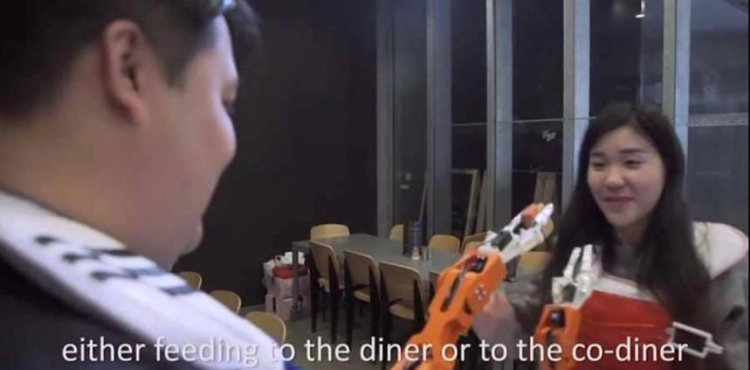 Robot  &quot;For Zombies&quot; with a strange job
