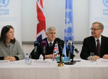 UNRWA and Britain launch us$3.6 million support agreement